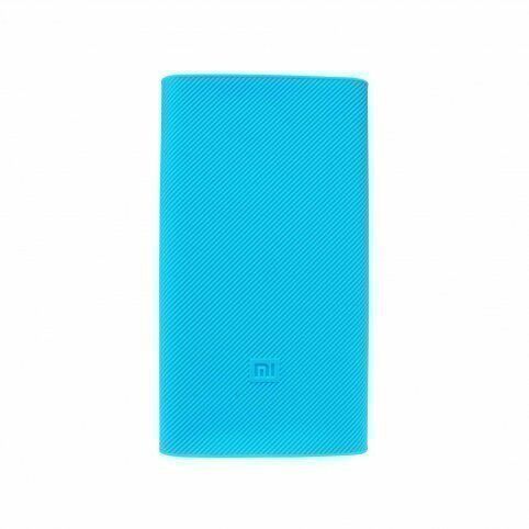 Силиконовый чехол для Xiaomi Mi Power Bank 5000 mAh (Blue/Синий) 