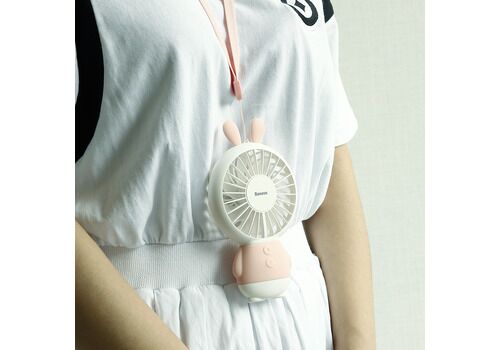 Вентилятор Baseus Exquisite Rabbit Fan (Pink/Розовый) - 3