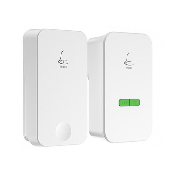 Беспроводной дверной звонок Linptech Self-powered Wireless Doorbell G4L (White) - 5