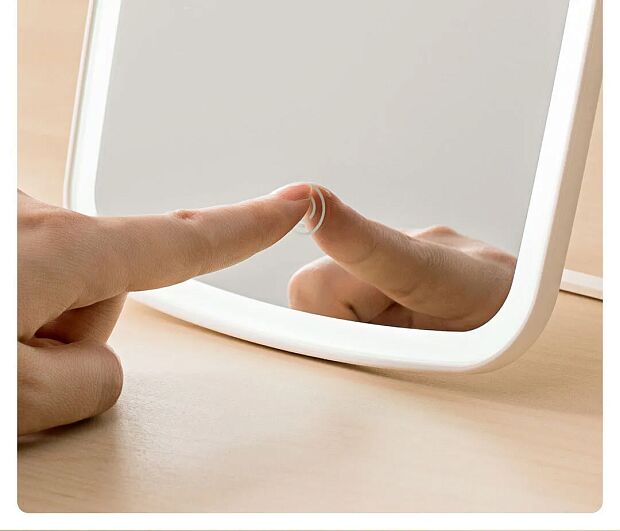 Умное зеркало Jordan Judy Desktop LED Makeup Mirror Rice (White/Белый) : характеристики и инструкции - 3