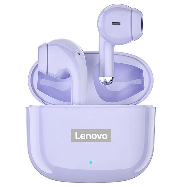 Беспроводные наушники Lenovo P40 pro Bluetooth 5.1 фиолетовый - 4