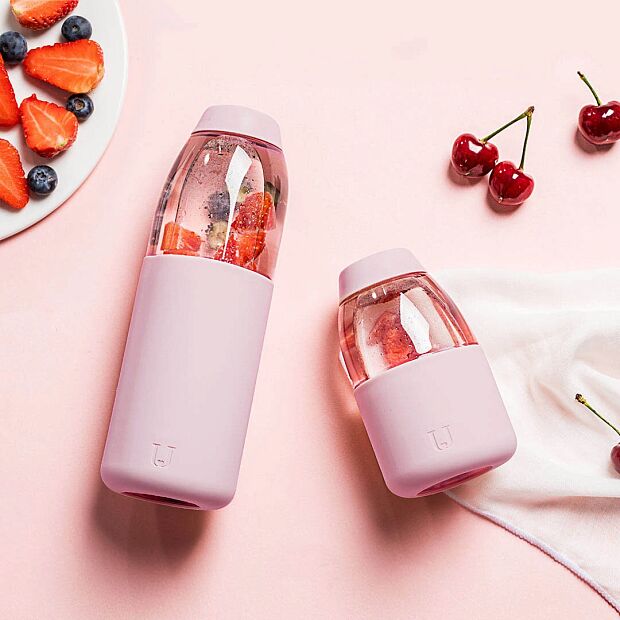 Xiaomi Jordan Judy Fruit Tea Cup 560 ml. (Pink) - 2