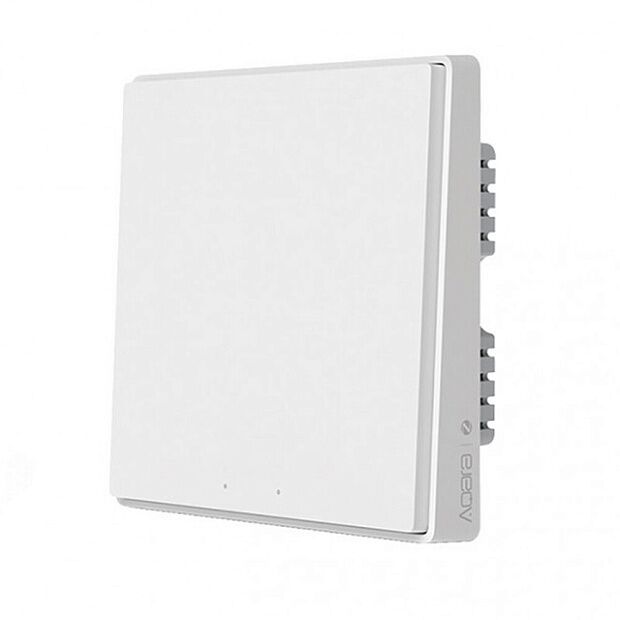Умный выключатель Aqara Smart Light Switch ZigBee одинарный без нулевой линии QBKG21LM : характеристики и инструкции - 1