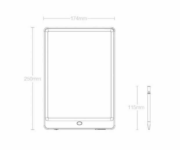 Планшет для рисования Xiaomi Wicue10 Inch LCD Tablet (Green/Зеленый) : характеристики и инструкции - 7