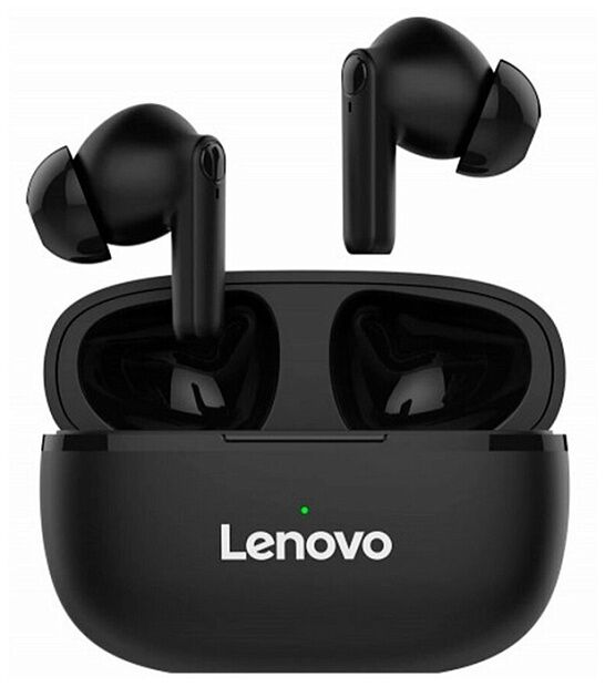 Беспроводные наушники Lenovo HT05 True Wireless Earbuds (Black) - 1