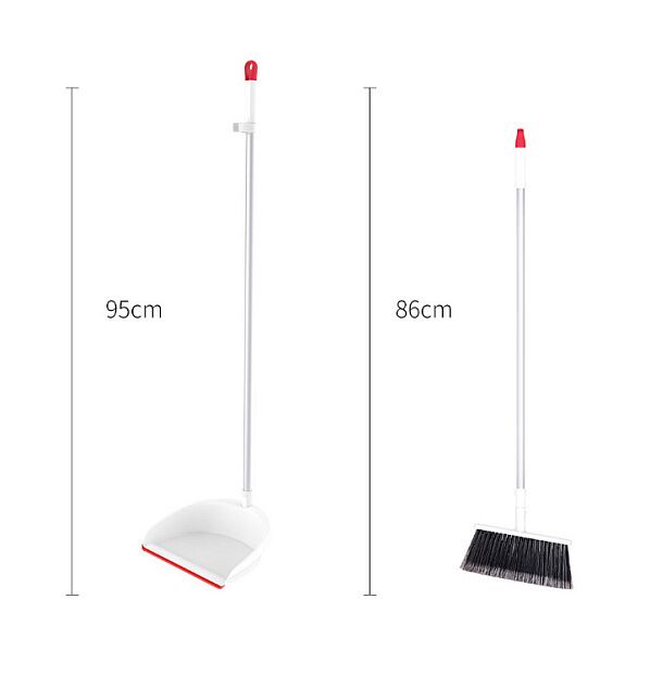 Набор веник и совок iCLEAN Broom Combination YZ-03 (White) - 3