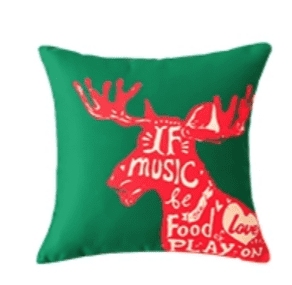 Новогодняя подушка Xiaomi Christmas Pillow (Green/Зеленый) 