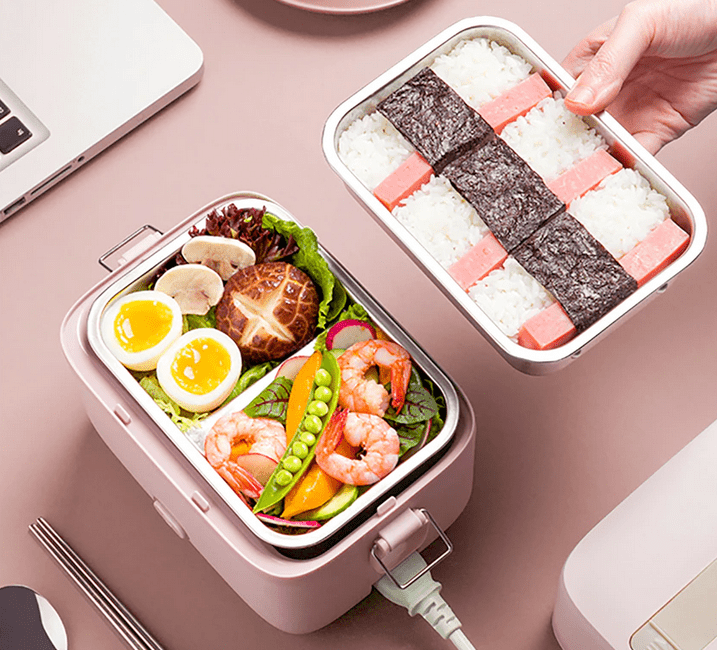 Дизайн вкладышей ланч-бокса Xiaomi Small Bear Electric Lunch Box DFH-B12E1