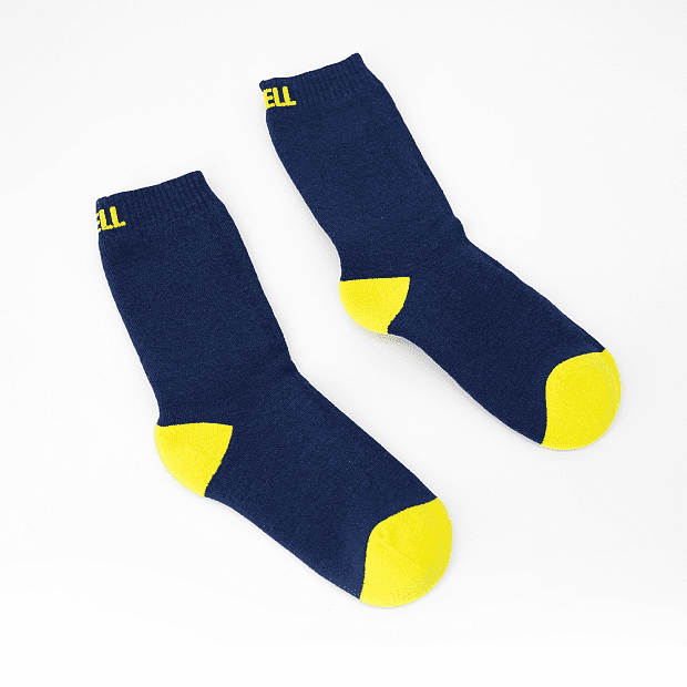 Водонепроницаемые носки DexShell Ultra Thin Crew XL (47-49), синий/желтый, DS683NLXL - 2