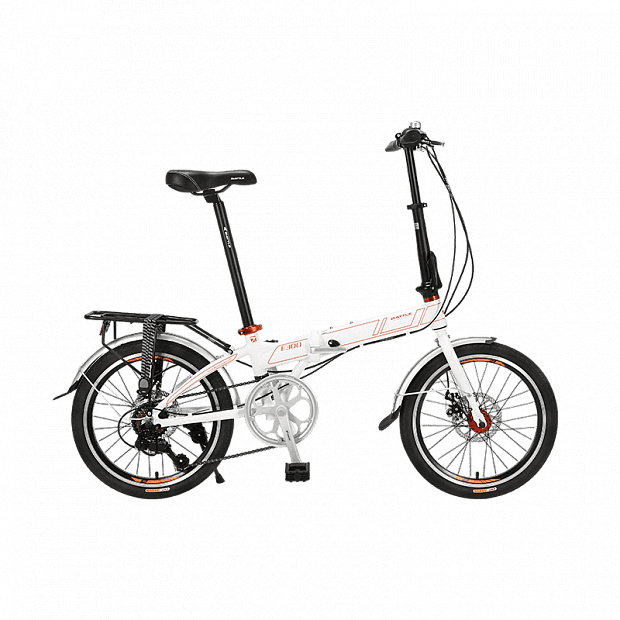 Велосипед Xiaomi Battle 20-Inch 7-Speed Folding Bike E300 (White/Белый) 