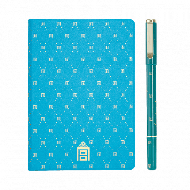 Набор (записная книжка и ручка) Xiaomi 36 Notes Shanhai Wenyuan Series Smart Handwritten (Blue) 